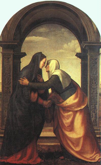 Albertinelli, Mariotto The Visitation oil painting picture